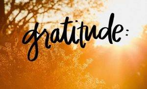 Change and Gratitude