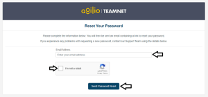 How to Reset Clarity Team Net Login Password 1
