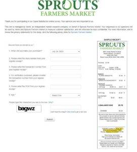How to Participate in Sprouts Farmers Market Survey