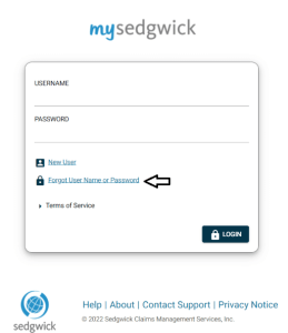 How to Reset Sedgwick Walmart Password