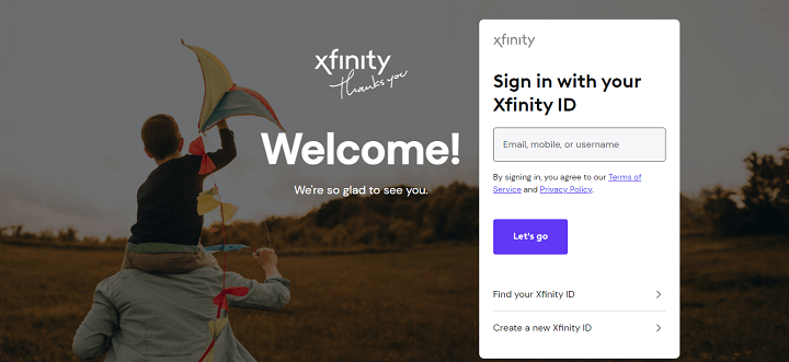 Register an Xfinity Coupon