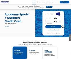 ow to Do Academy Credit Card Login at Comenity